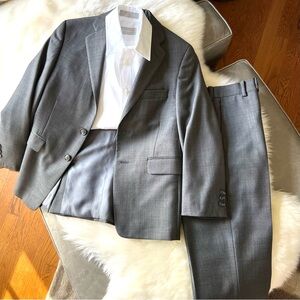 Joseph Abboud Suit Separates: Boys’ Wool Suit Jacket, Slacks and white shirt